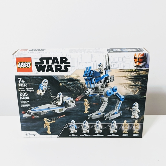 💥SOLD💥NEW SEALED Retired LEGO Star Wars 501st Legion Clone Troopers (75280) - Picture 2 of 3